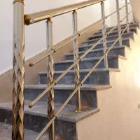 نرده استیل درجه یک لوله و یراق سنگین