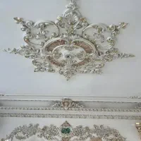 گچبری پیش ساخته کلاسیک وگچ کاری ابزار دستی
