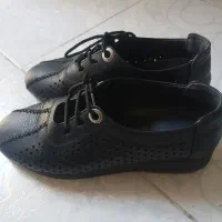 کفش چرم وطبی زنانه