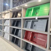 سینک گرانیت و استیل