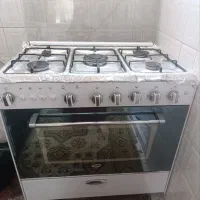 اجاق گاز فر دار در حد نو