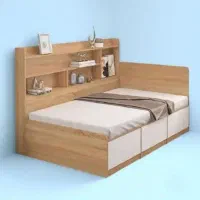 تخت خواب یک و نیم نفره اسپرت آماده تحویل