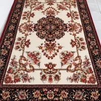 فرش  درجه یک ۶ متری گل برجسته ماهریس