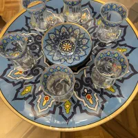 سرویس استکان کمر باریک و نعلبکی