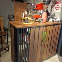 پاچال ، کانتر چوب و فلز