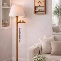 ست ساعت دیواری و آباژور سالنی