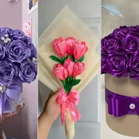 گل روبانی|گل مصنوعی|هشتگرد, مدرس|دیوار