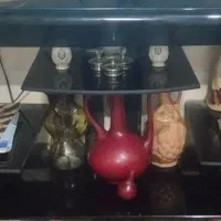 میز تلویزیون شیشه ای