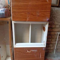 کابینت دیواری فلزی 2تاش آبچکان اون یکی دیواری