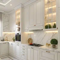 کابینت آشپزخانه نئوکلاسیک تهران