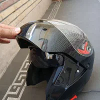 ۲ عدد کلاه کاسکت حرفه ای درحد نو