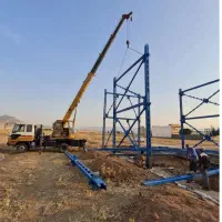 خدمات جرثقیل ۷تن و جرثقیل کفی جهت کار