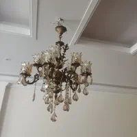 لوستر ۵ شاخه برنز