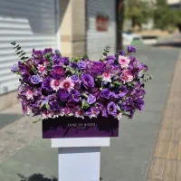 باکس گل ویولت کد ۱۶۸۳ گلاریس