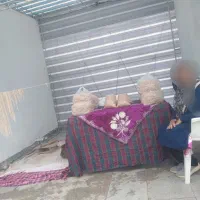رشته ی آش ورشته پلویی تف داده شده