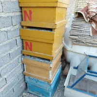 استراکتور شش قاب ، چهار عدد کندو ، صافی پنج حلب ،