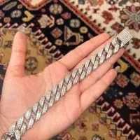 دستبند چین فول نگین