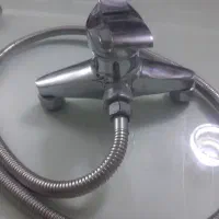 ۱عدد شیر اهرمی سرویس با شلنگ