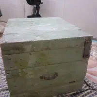 جعبه چوبی قدیمی ۵۰ساله عتیقه