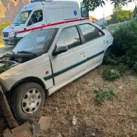 پژو پارس تصادفی