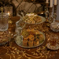 ظرف پذیرایی دو طبقه طرح فیل