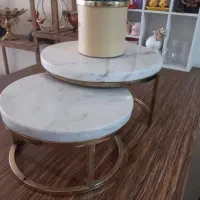 استند سنگی و تابلو سه تیکه آینه ای