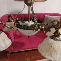 لوستر|لوستر و چراغ آویز|بومهن, |دیوار