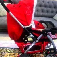 کالسکه خارجی و ماشین شارژی وظبط وچراغ فابریک206