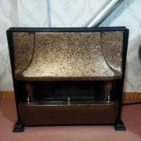 بخاری گازی طرح شومینه