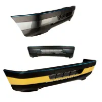 پوسته سپر جلو و عقب پژو 405 نقره ای نوک مدادی زرد