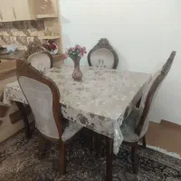 میز چهار نفره نهار خوری با صندلی