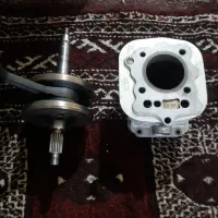 یک عدد سیلندر بورقه نخورده و میلنگ 125cc