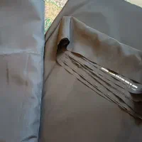 ۲ قواره چادر  مشکی کیفی ساده اصل ژاپن