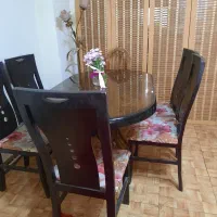 میز ناهار خوری ۶ نفره همراه صندلی