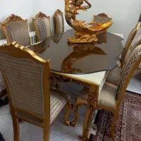 میز ناهارخوری ۸ نفره سلطنتی