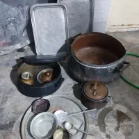ظروف مس قدیمی