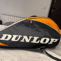 کیف راکت تنیس و بدمینتون برند Dunlop اورجینال