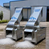 آسیاب صنعتی یخ خردکن3-20تن شاسی پروفیلIcecrusher26