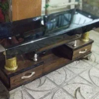 میز تلویزیون وگاز پنج شعله