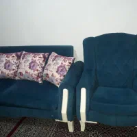 مبل ۷ نفره آبی