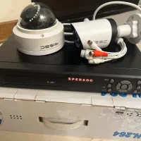 4عدد دوربین و NVR تحت شبکه نو با هارد ۱   زیر قیمت
