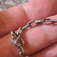 دو عدد زنجیر نقره