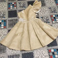 پیراهن عروسکی دخترانه سایز38