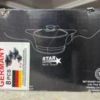 سرویس قابلمه ۸ پارچه چدن استار STAR