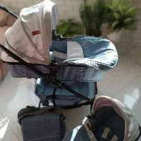 ست کامل کالسکه و کریر بیبی فور لایف آلمان