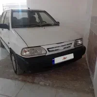 پراید دوگانه سوز سفید مدل 90