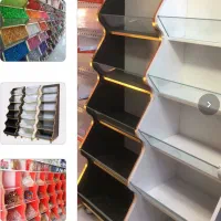 استند آجیل حبوبات جا شکلات قفسه ویترین سوپری عطاری