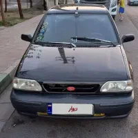 پراید مدل۸۷ ی لکه رنگ