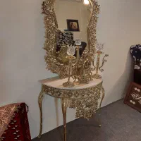 آیینه شمعدان ساعت کنسول