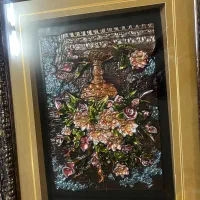 تابلو گل برجسته